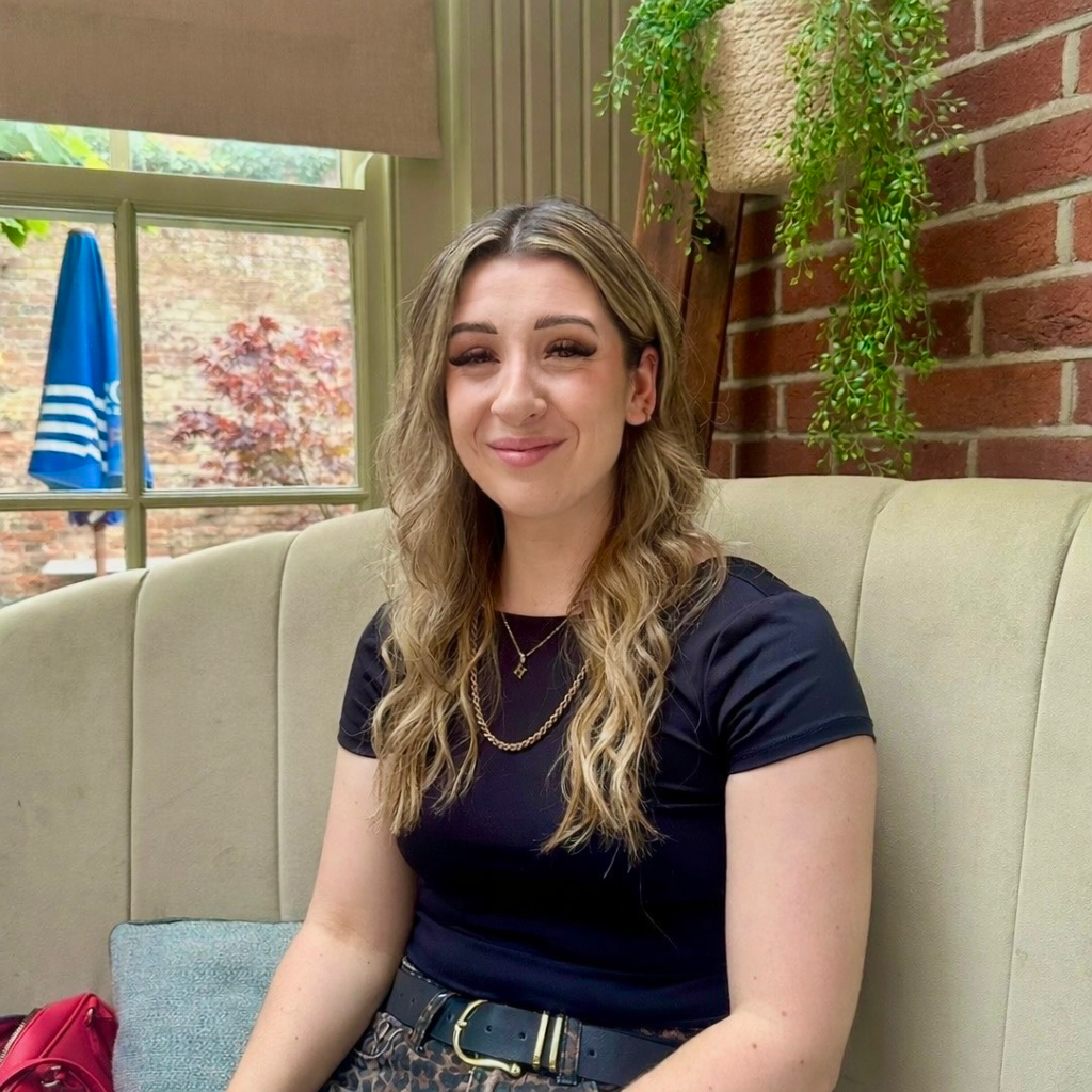 Portrait of Holly Griffiths, Head of Support